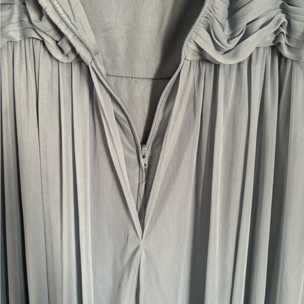 Spaghetti Strap Ruched Waist Mesh Dress
STYLE# F19944 - Picture 5 of 12